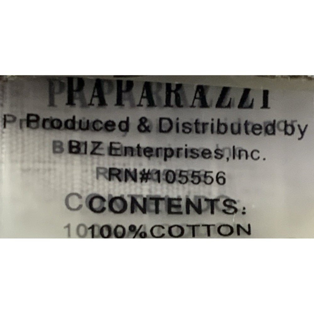 Paparazzi Jacket Womens XLarge Floral Embroidered Camo Button By Biz Enterprises - Picture 8 of 8